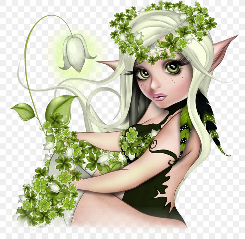 Image Fairy Design Idea St. Patrick's Summer, PNG, 782x800px, Fairy, Biscuits, Black Hair, Drawing, Elf Download Free