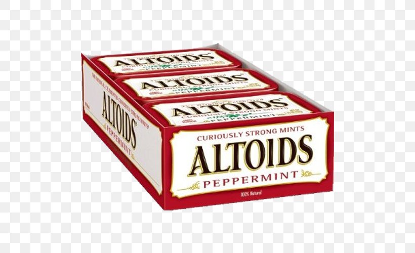 Peppermint Altoids Wintergreen Chewing Gum, PNG, 500x500px, Peppermint, Altoids, Breath Savers, Candy, Chewing Gum Download Free