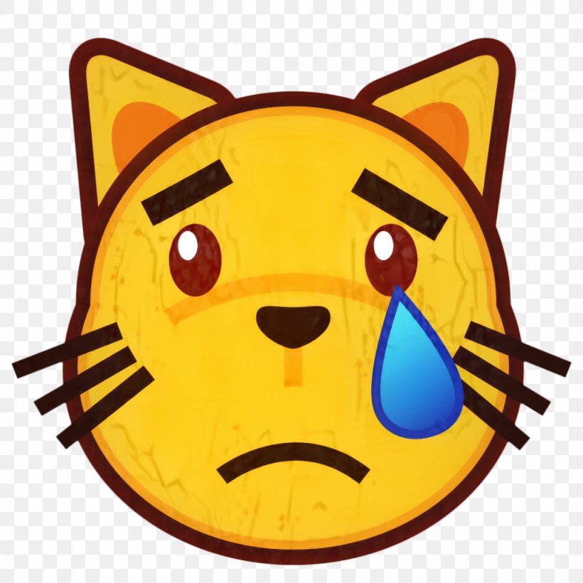 Smiley Face Background, PNG, 1024x1024px, Cat, Cartoon, Crying, Drawing, Emoji Download Free
