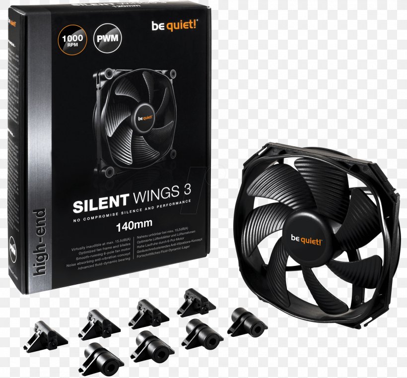 Computer Cases & Housings BeQuiet Silent Wings 3 Case Fan Computer System Cooling Parts Be Quiet BK018 Dark Rock 3 CPU Cooler, PNG, 1926x1790px, Computer Cases Housings, Airflow, Be Quiet, Brand, Computer Download Free