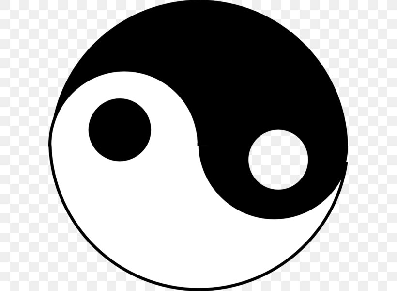 Yin And Yang Vector Graphics Clip Art Image, PNG, 619x600px, Yin And Yang, Area, Black, Black And White, Eye Download Free