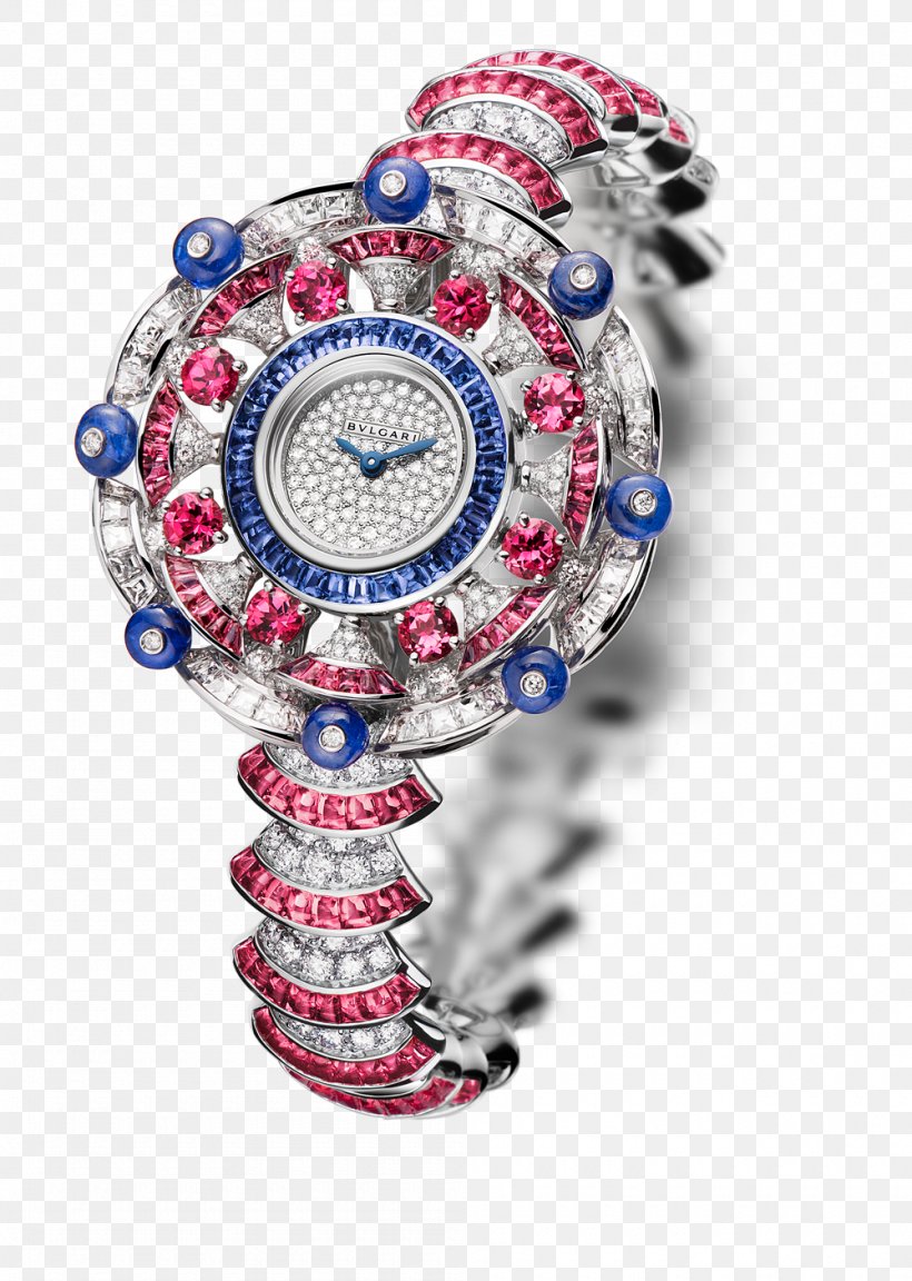 Watch Bulgari Jewellery Movement Repeater, PNG, 1000x1405px, Watch, Bling Bling, Blue, Body Jewelry, Bulgari Download Free