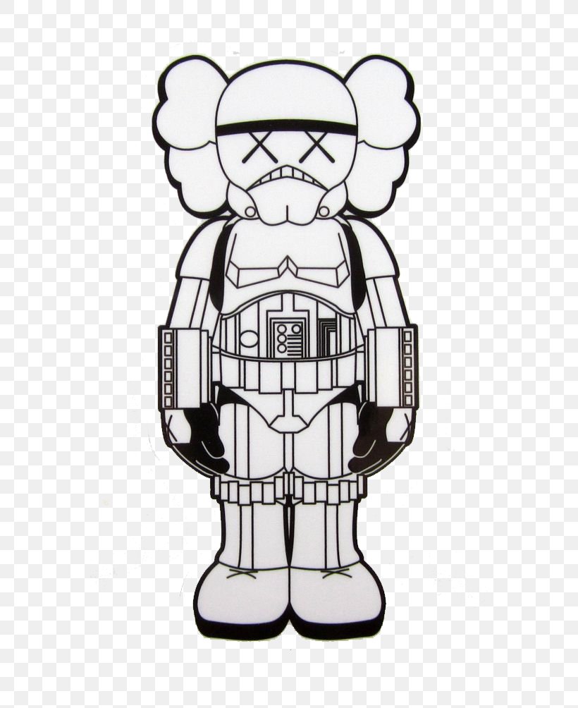 Anakin Skywalker Boba Fett Stormtrooper Sticker Decal, PNG, 564x1004px, Anakin Skywalker, Area, Art, Black And White, Boba Fett Download Free
