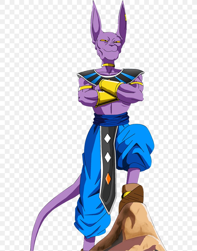 Beerus Majin Buu Goku Frieza Gohan, PNG, 569x1044px, Beerus, Art, Cartoon, Costume Design, Dragon Ball Download Free