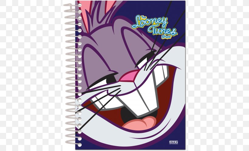 Notebook Looney Tunes Paper Cartoon Laptop, PNG, 500x500px, Notebook, Adhesive, Cartoon, Fiction, Hardcover Download Free