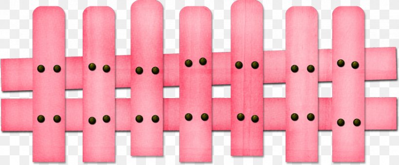 Picket Fence Clip Art, PNG, 873x362px, Fence, Chainlink Fencing, Deck Railing, Picket Fence, Pink Download Free