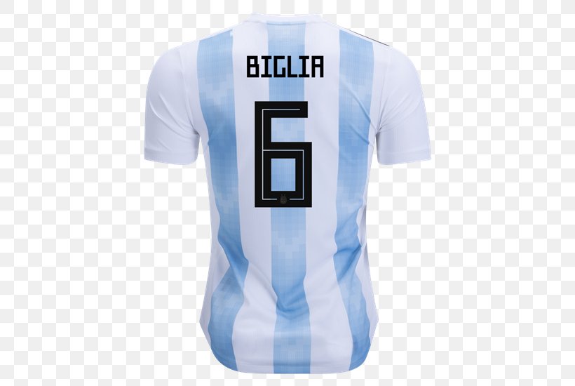 2018 World Cup Argentina National Football Team Argentina National Under-20 Football Team Jersey Shirt, PNG, 550x550px, 2018 World Cup, Active Shirt, Adidas, Argentina National Football Team, Blue Download Free