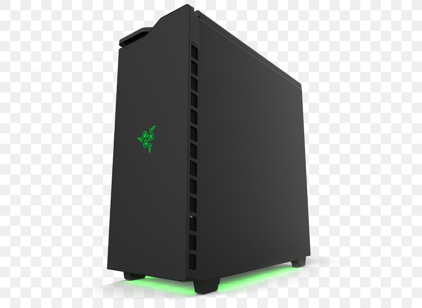 Computer Cases & Housings Power Supply Unit NZXT Computer Case H440 Special Edition Black-Green, EU ATX, PNG, 800x600px, Computer Cases Housings, Acer Iconia One 10, Atx, Computer, Electronic Device Download Free