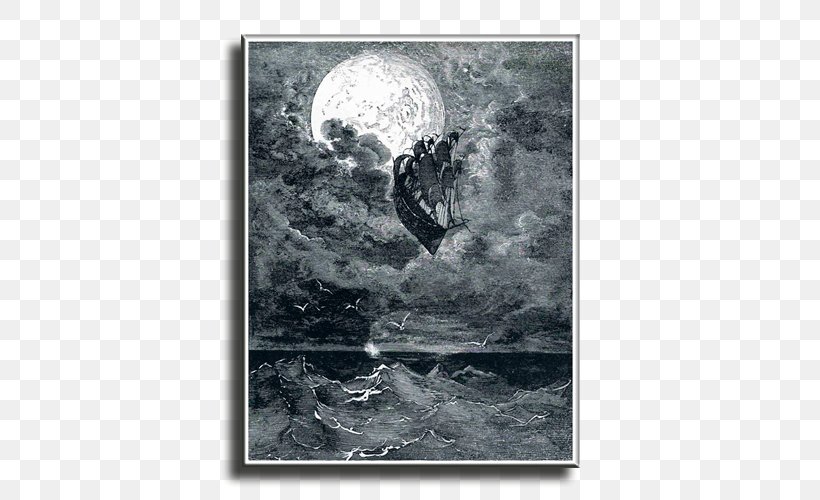 A Voyage To The Moon A Wild Ride Through The Night Painting The Raven Illustrator, PNG, 680x500px, 6 January, Painting, Art, Black And White, Earth Download Free