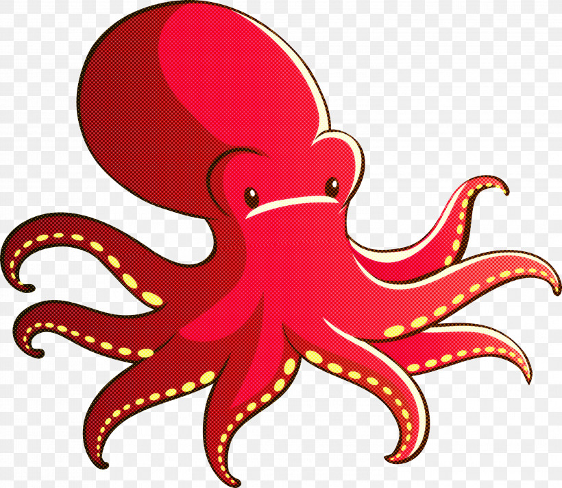 Octopus Giant Pacific Octopus Octopus Cartoon Animal Figure, PNG, 2999x2601px, Watercolor Octopus, Animal Figure, Cartoon, Giant Pacific Octopus, Octopus Download Free