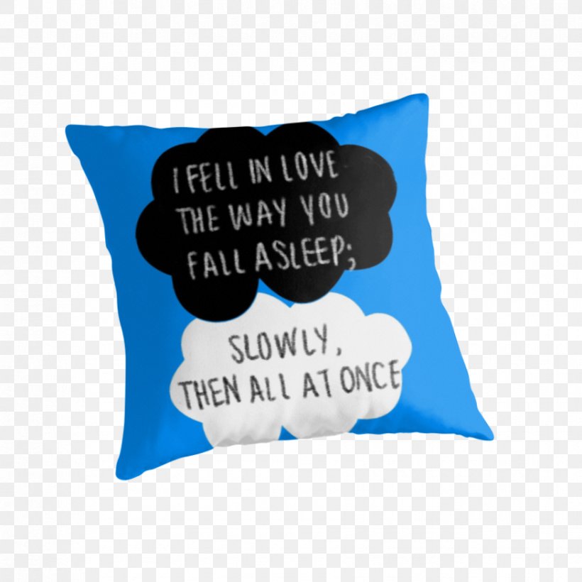 Throw Pillows Cushion Font Product, PNG, 875x875px, Pillow, Blue, Cushion, Text, Textile Download Free