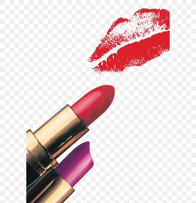 Cosmetics Lipstick Make-up Foundation, PNG, 600x850px, Watercolor, Cartoon, Flower, Frame, Heart Download Free