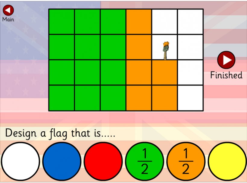 Fraction Fun Mathematical Game One Half Mathematics, PNG, 827x612px, Fraction Fun, Area, Diagram, First Grade, Fraction Download Free