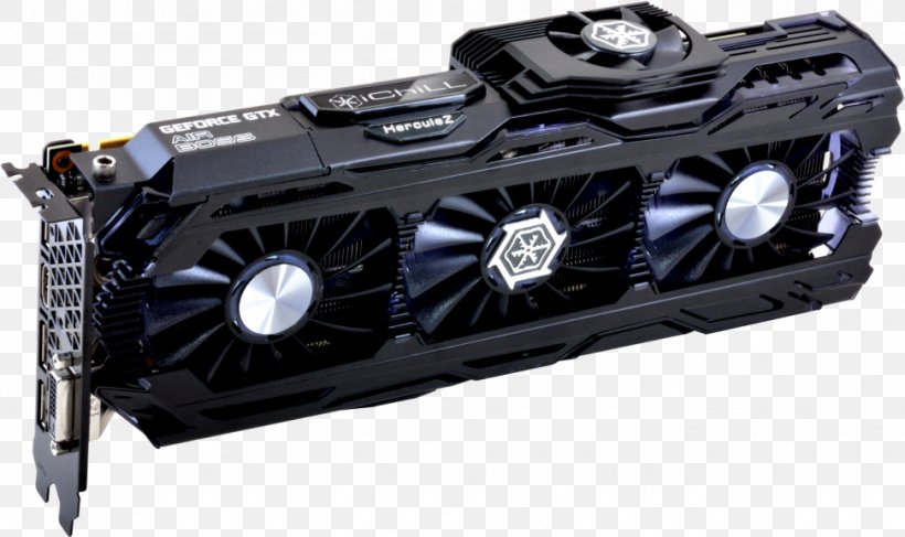 Graphics Cards & Video Adapters NVIDIA GeForce GTX 1080 Ti Founders Edition INNO3D Geforce GTX 1080 Ti IChill X4, 11GB GDDR5X, PNG, 973x579px, Graphics Cards Video Adapters, Automotive Exterior, Computer Component, Computer Cooling, Digital Visual Interface Download Free