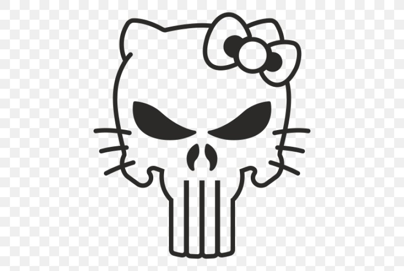 Hello Kitty Coloring Book Drawing Kitten Cat, PNG, 550x550px, Hello Kitty, Artwork, Black, Black And White, Bone Download Free