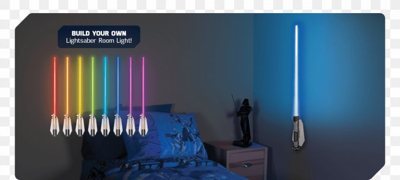 Obi-Wan Kenobi Lightsaber Luke Skywalker Star Wars, PNG, 1184x535px, Obiwan Kenobi, Blue, Color, Lamp, Light Download Free