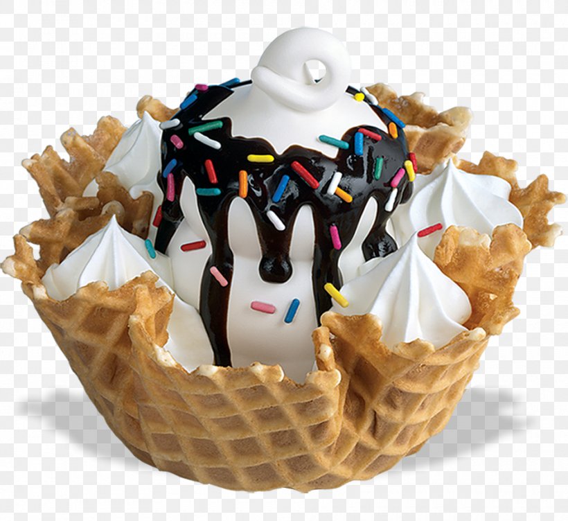 Sundae Ice Cream Waffle Dairy Queen Parfait, PNG, 940x863px, Sundae, Biscuits, Cake, Chocolate, Dairy Product Download Free