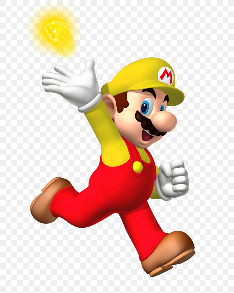 Super Mario Bros. New Super Mario Bros Luigi, PNG, 677x1024px, Super Mario Bros, Art, Cartoon, Fictional Character, Figurine Download Free