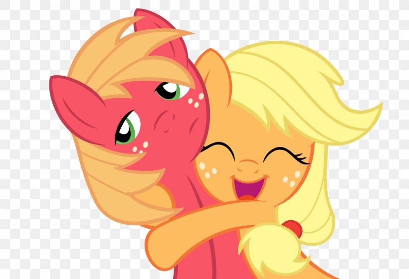 Applejack Big McIntosh Pony McDonald's Big Mac Apple Bloom, PNG, 1500x1025px, Watercolor, Cartoon, Flower, Frame, Heart Download Free