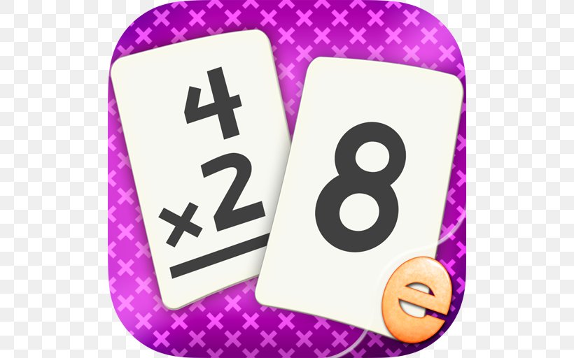 Flashcard Multiplication Game Division Learning, PNG, 512x512px, Flashcard, Addition, Android, Brand, Division Download Free