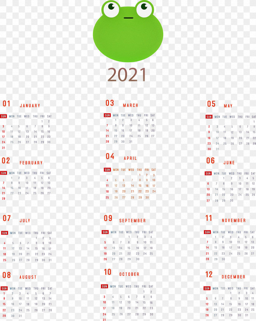 Printable 2021 Yearly Calendar 2021 Yearly Calendar, PNG, 2396x3000px, 2021 Yearly Calendar, Calendar System, Meter Download Free