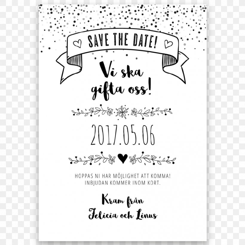 Save The Date Wedding Paper Place Cards Vintage, PNG, 886x886px, Save The Date, Black, Calligraphy, Convite, Ink Download Free