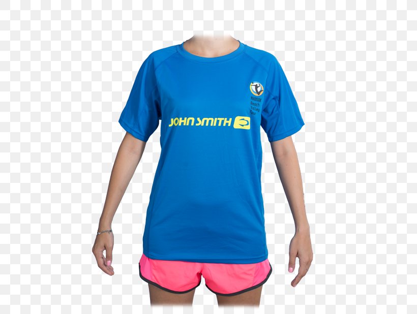 T-shirt Shoulder Sleeve Font, PNG, 500x618px, Tshirt, Active Shirt, Azure, Blue, Clothing Download Free