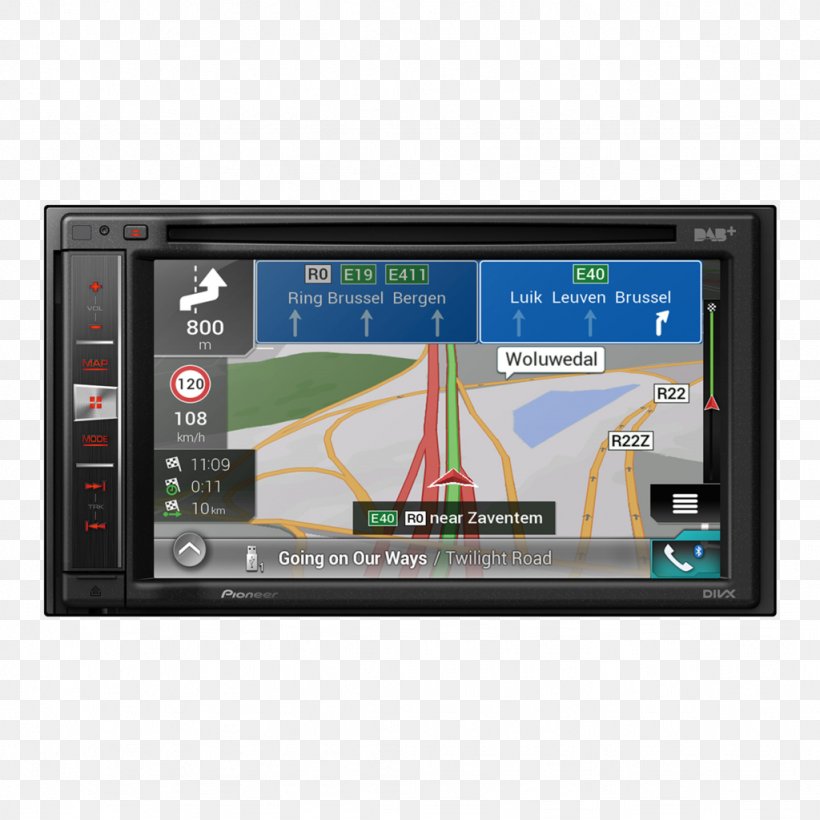 GPS Navigation Systems Pioneer Sat Nav Europe Vehicle Audio ISO 7736, PNG, 1024x1024px, Gps Navigation Systems, Automotive Head Unit, Automotive Navigation System, Carplay, Display Device Download Free