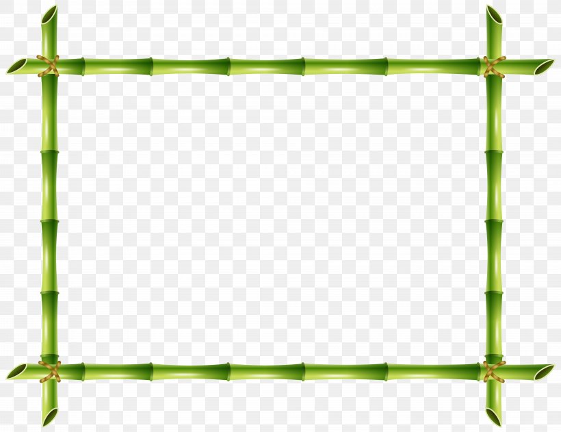 Picture Frames Bamboo Clip Art, PNG, 8000x6163px, Picture Frames, Area, Bamboo, Grass, Green Download Free