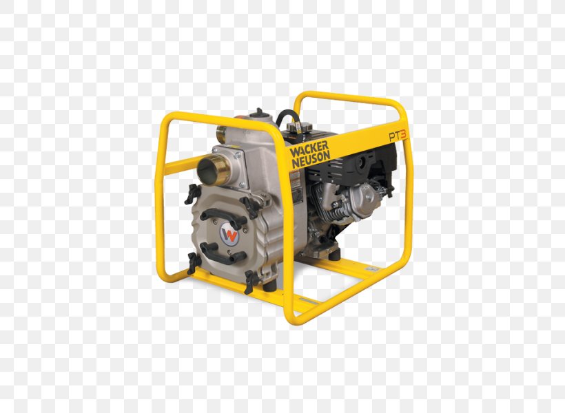 Pump Heavy Machinery Diesel Engine Wacker Neuson Dewatering, PNG, 600x600px, Watercolor, Cartoon, Flower, Frame, Heart Download Free