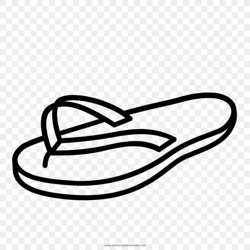 Coloring Book Child Flip-flops Drawing, PNG, 1000x1000px, Coloring Book, Adult, Area, Black And White, Book Download Free