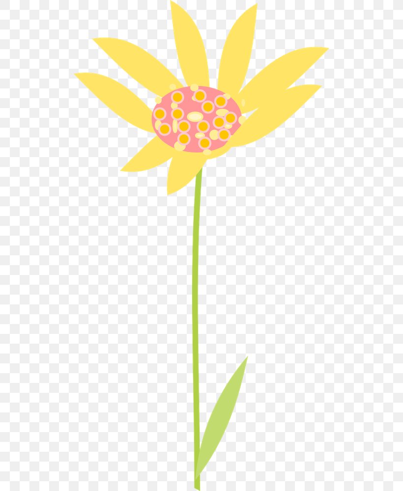 Cut Flowers Plant Stem Leaf Yellow Petal, PNG, 520x1000px, Cut Flowers, Daisy, Flora, Flower, Flowering Plant Download Free