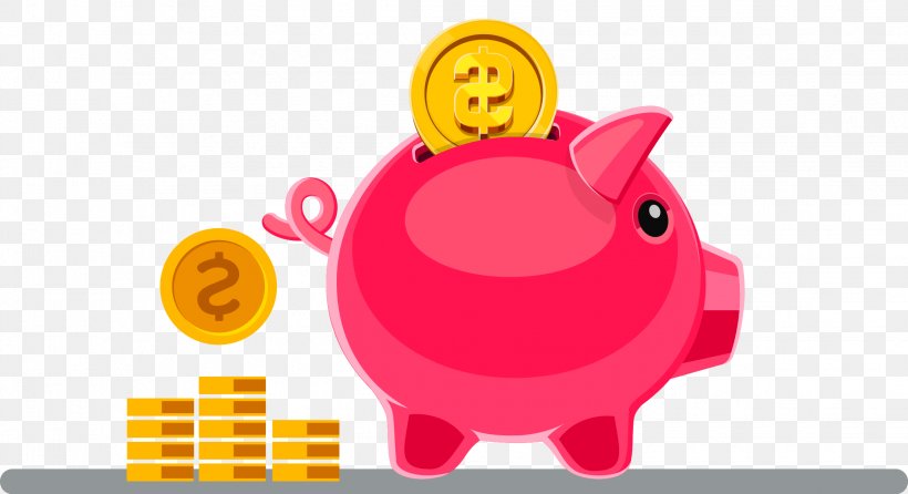 Domestic Pig Piggy Bank Money, PNG, 2244x1223px, Domestic Pig, Bank, Designer, Finance, Financial Transaction Download Free