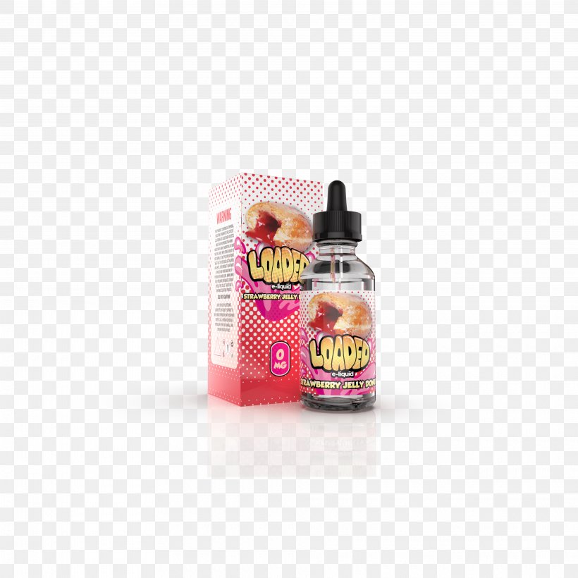 Donuts Electronic Cigarette Aerosol And Liquid Juice Stuffing Jelly Doughnut, PNG, 3840x3840px, Donuts, Biscuits, Butter, Cranapple Juice, Dessert Download Free