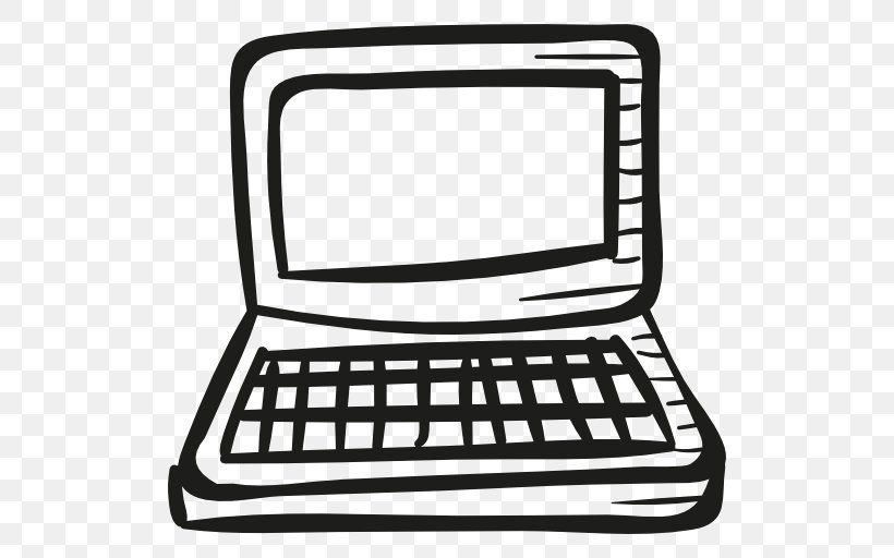 Laptop, PNG, 512x512px, Laptop, Apache Openoffice, Auto Part, Black And White, Computer Download Free