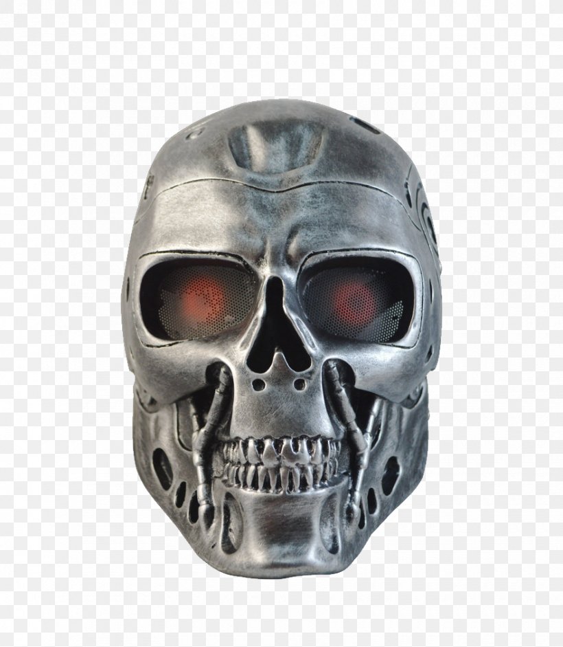 Terminator Mask Face Robot Halloween, PNG, 880x1010px, John Connor, Bone, Costume Party, Halloween, Mask Download Free