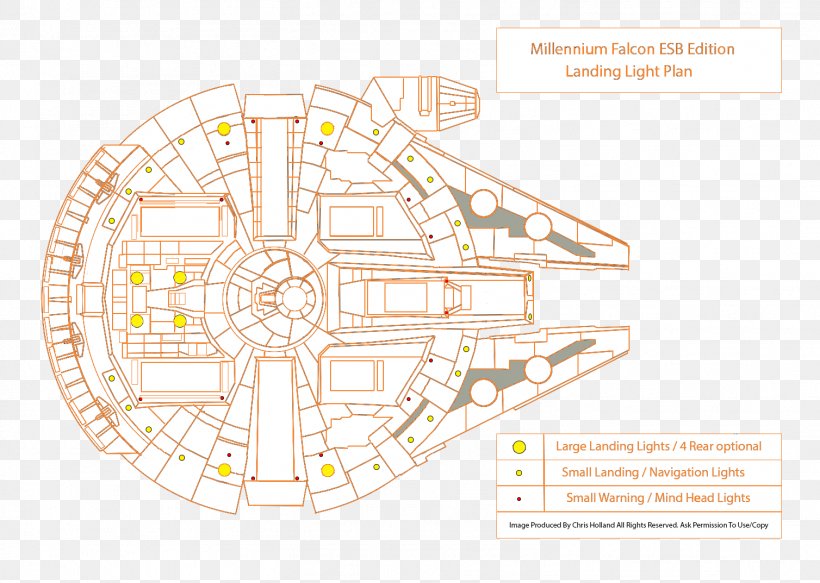 Han Solo Millennium Falcon Star Wars Lighting, PNG, 1508x1073px, Han Solo, Diagram, Diode, Landing, Landing Lights Download Free