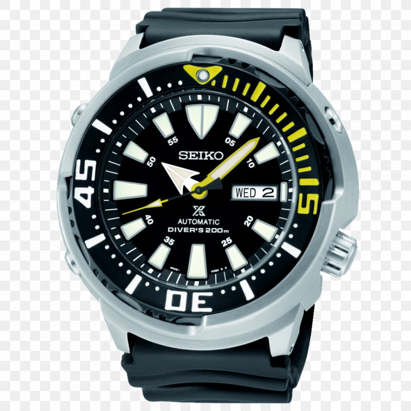 Seiko Diving Watch セイコー・プロスペックス Watch Strap, PNG, 1000x1000px, Seiko, Automatic Watch, Bracelet, Brand, Chronograph Download Free
