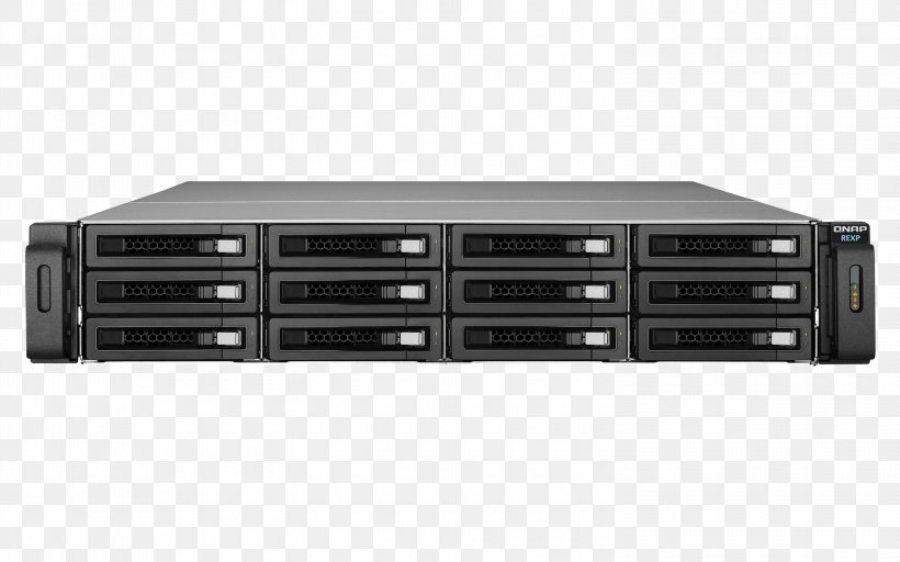 QNAP REXP-1220U-RP Network Storage Systems Hard Drives QNAP Systems, Inc. Serial ATA, PNG, 3000x1875px, 19inch Rack, Qnap Rexp1220urp, Automotive Exterior, Data Storage, Data Storage Device Download Free