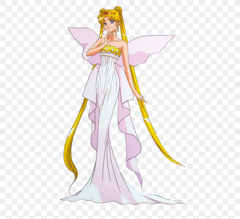 Sailor Moon Queen Serenity Tuxedo Mask Chibiusa Silver Millennium, PNG, 452x750px, Watercolor, Cartoon, Flower, Frame, Heart Download Free
