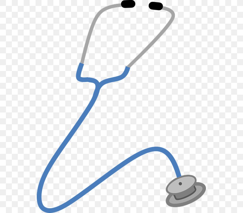 Stethoscope Medicine Clip Art, PNG, 571x720px, Stethoscope, Area, Electric Blue, Health Care, Heart Download Free