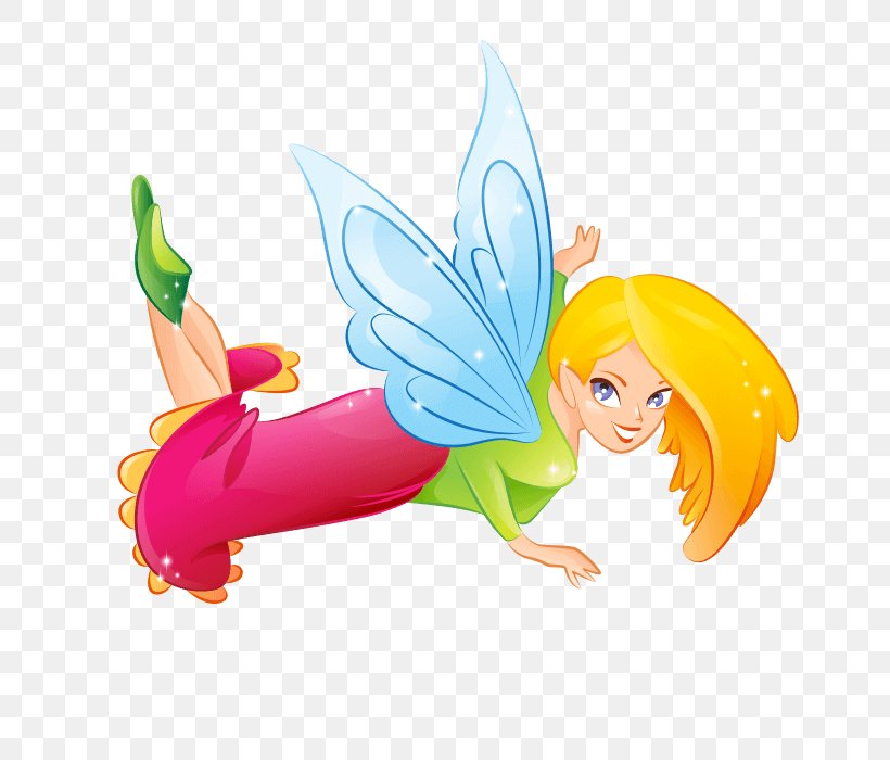 The Fairy With Turquoise Hair Wall Decal Sticker, PNG, 700x700px, Fairy, Butterfly, Child, Elf, Fairies Download Free