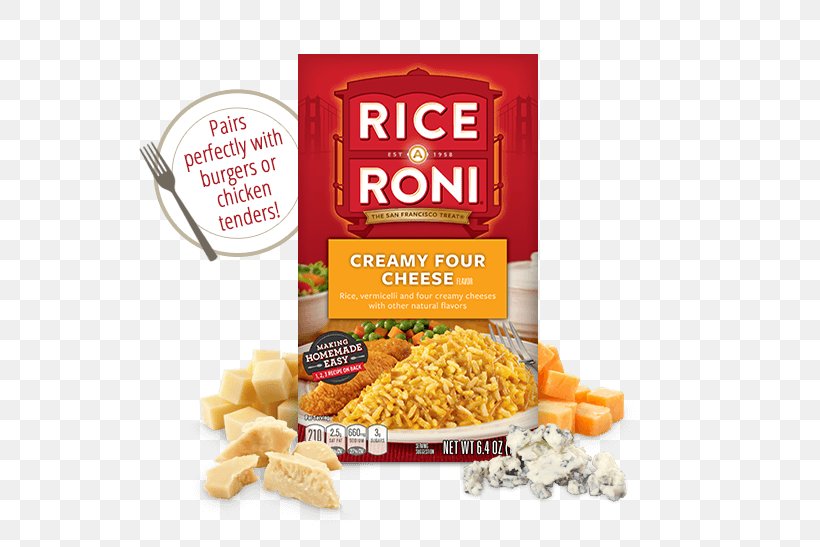 Fettuccine Alfredo Cream Pasta Rice A Roni Rice Rice-A-Roni, PNG, 601x547px, Fettuccine Alfredo, Cheese, Chicken As Food, Convenience Food, Cream Download Free