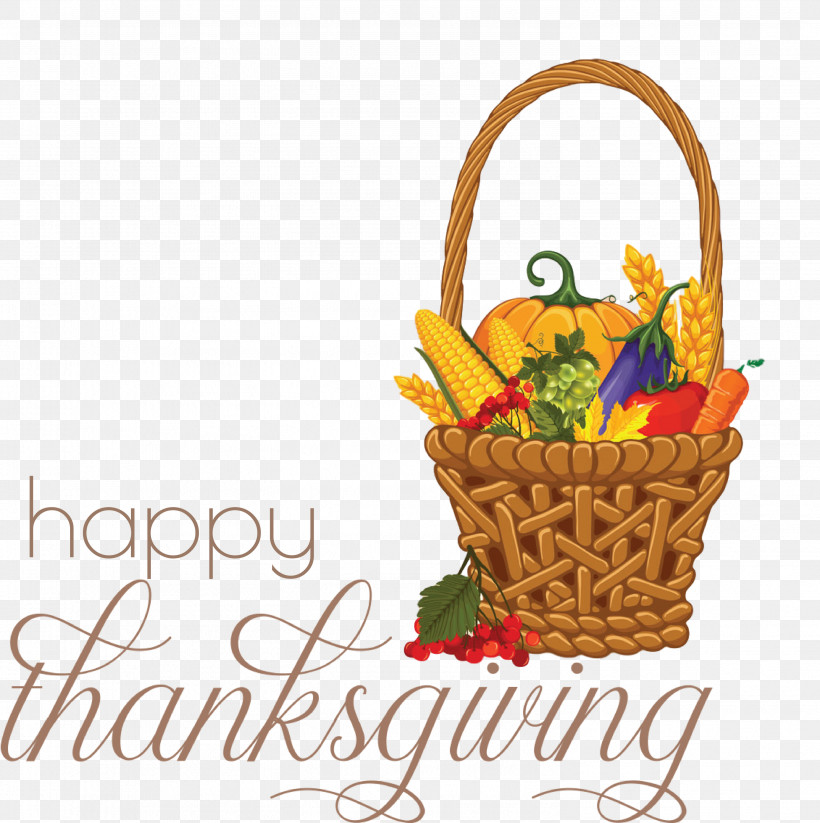 Happy Thanksgiving Thanksgiving Day Thanksgiving, PNG, 2987x3000px, Happy Thanksgiving, Basket, Cartoon, Gift Basket, Picnic Download Free