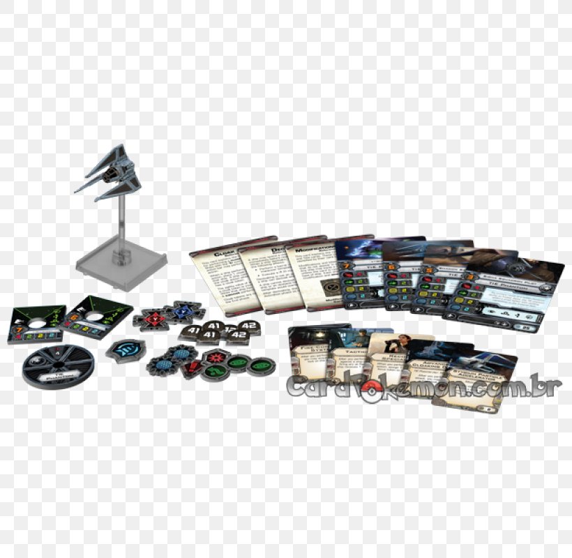 Star Wars: X-Wing Miniatures Game X-wing Starfighter Fantasy Flight Games Star Wars X-Wing: TIE Striker Expansion Pack, PNG, 800x800px, Star Wars Xwing Miniatures Game, Awing, Battle Of Endor, Electronic Component, Electronics Accessory Download Free