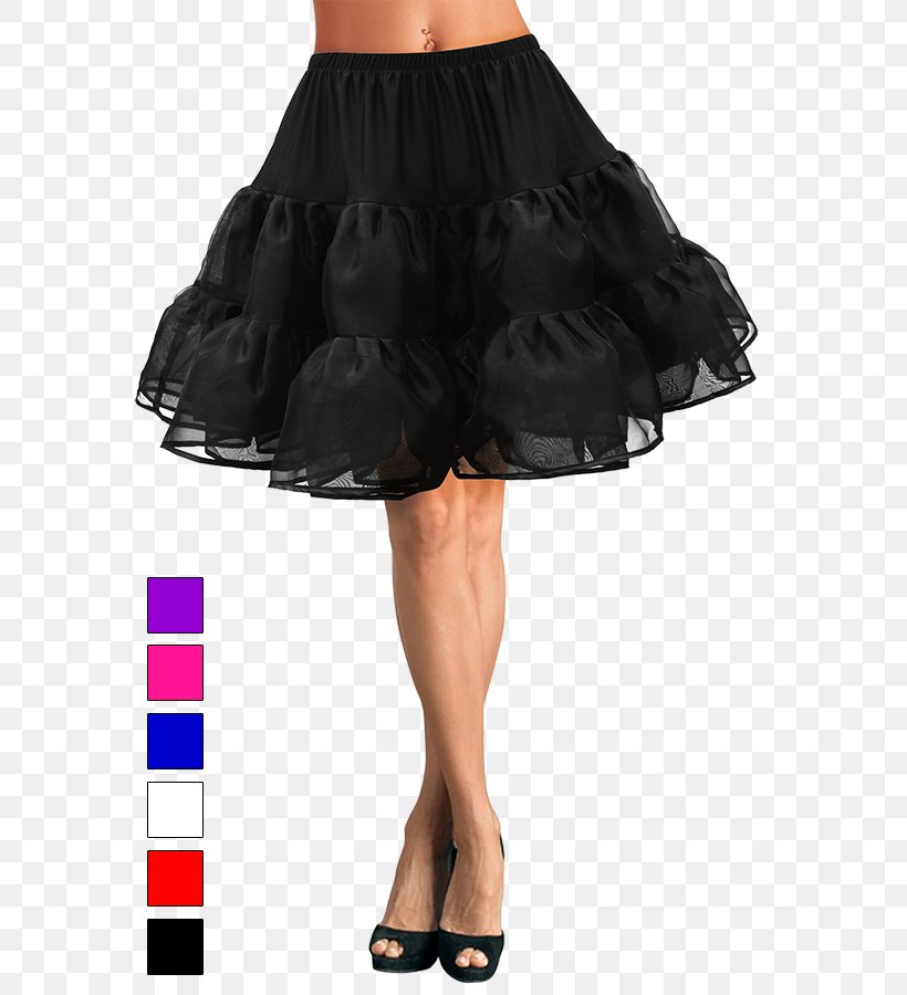 1950s Slip Petticoat Skirt Tutu, PNG, 600x900px, Slip, Black, Clothing, Crinoline, Dress Download Free