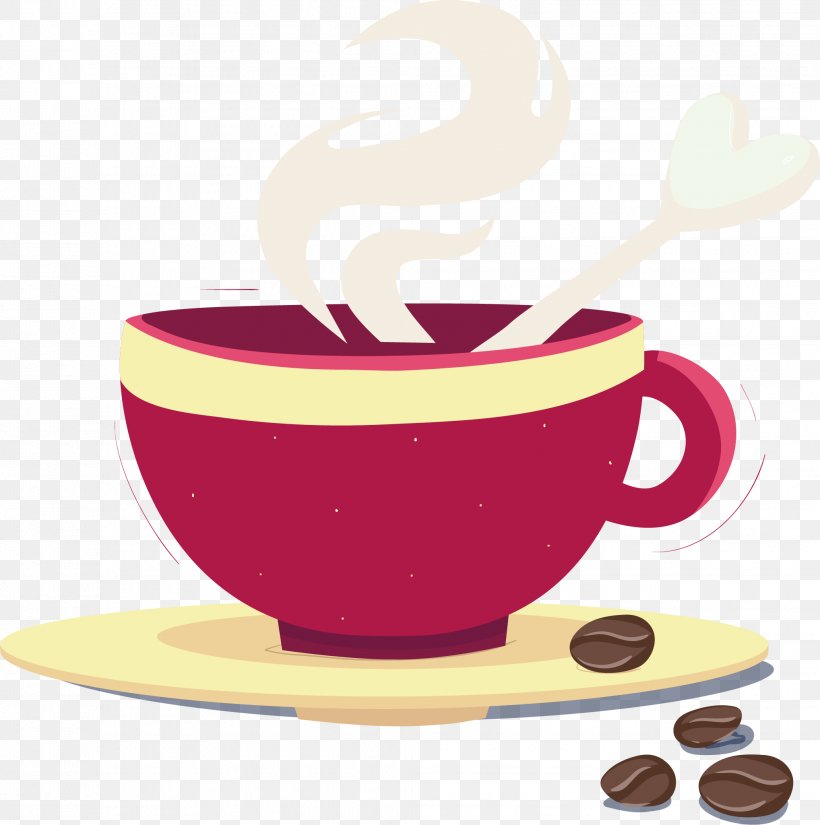 Coffee Cup Beer Drink, PNG, 2037x2050px, Coffee, Beer, Cartoon, Coffee Bean, Coffee Cup Download Free