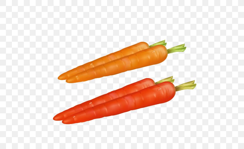 Baby Carrot Vegetable, PNG, 500x500px, Carrot, Baby Carrot, Bell Peppers And Chili Peppers, Daucus Carota, Food Download Free