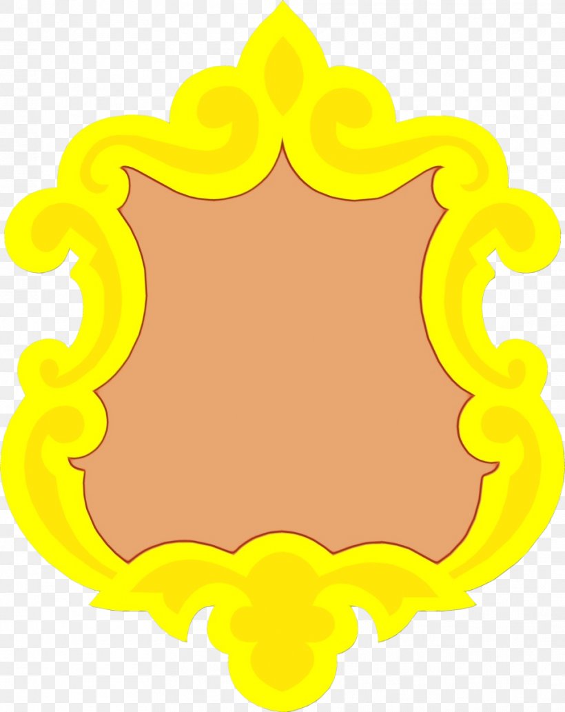 Flower Line, PNG, 958x1208px, Picture Frames, Flower, Yellow Download Free