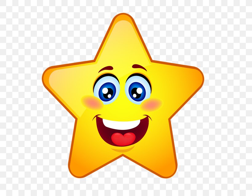 Star Thumb Signal Clip Art, PNG, 640x640px, Star, Emoticon, Fivepointed Star, Happiness, Smile Download Free